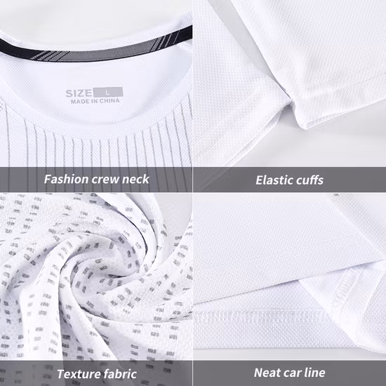 도매 T 셔츠 89% 폴리에스터 11% 스판덱스 남성 스포츠 의류 맞춤 로고 일반 T 셔츠 남성 T 셔츠